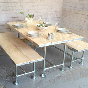Tube Clamp Table & Bench Set