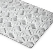 1.5mm thick 5 Bar Tread Plate (Checkerplate)