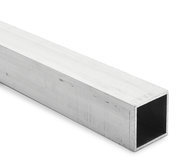 2.5m long 10 swg Aluminium Box Section