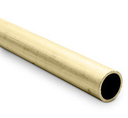 2.5 metre lengths Brass Tube (Mill Finish)