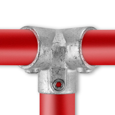 Tube clamp - 3 Way 90 Degree Elbow Through 128