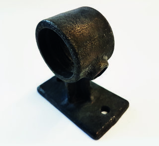 Blackened Wall Mounted Handrail Bracket - 143 Blackened Wall Mounted Handrail Bracket - 143
