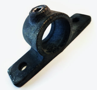 Blackened Double-Lugged Bracket - 198 Blackened Double-Lugged Bracket - 198