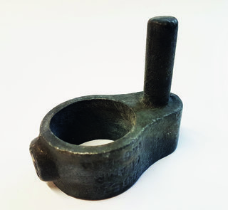 Blackened Gate Hinge - 140 Blackened Gate Hinge - 140