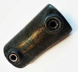 Blackened Inline External Tube Connector - 149 Blackened Inline External Tube Connector - 149