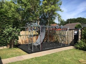 Ninja Warrior style obstacle course