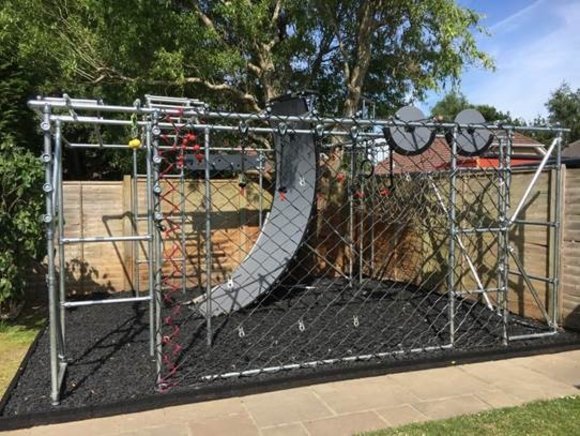 Ninja Warrior style obstacle course