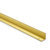 1/2" x 1/2" x 1/8" Brass Angle - 2 metre long