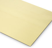 0.9mm thick Mill Finish Brass Sheet