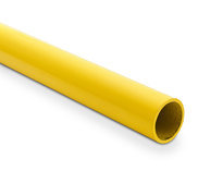 Yellow Powder Coated Tube