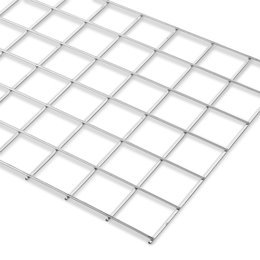 96" X 48" - 2" X 2" X 10swg Stainless steel weld mesh