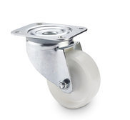 80mm Wheel Diameter Castors - Plate Fixing