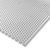 Galvanised perforated sheet -  6mm hole, 9mm pitch, (40% open area) 2500mm x 1250mm x 1.5mm thick 