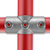 2 Socket Cross 33.7mm tube diameter - 119