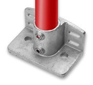 Base Flange with Kick Plate - 247