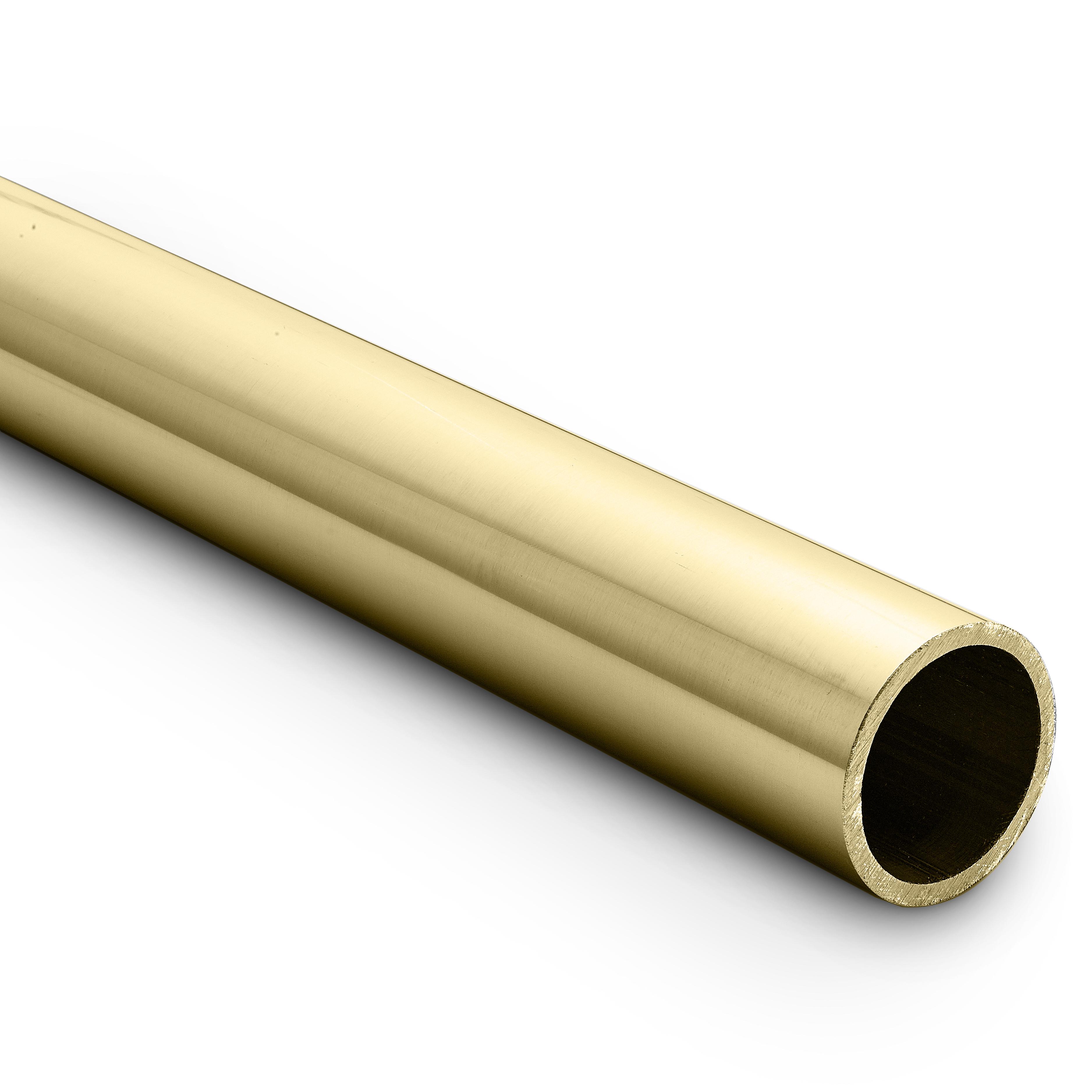 2.5 metre lengths Bright Polished Brass Tube
