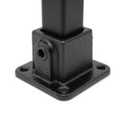 Black Square Footplate - 131