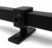 Black Square Handrail Bracket - 143