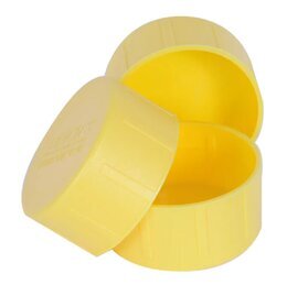 Scaffold Tube End Caps (Yellow)
