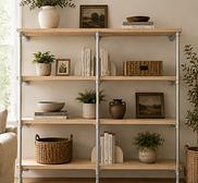 Tube Clamp Shelving Unit