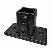 Black Square Base Plate - 132