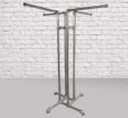 4 Way Freestanding Clothing Rail Kit